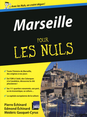 cover image of Marseille Pour les Nuls